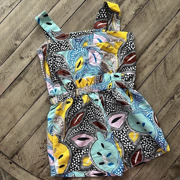 DVF Diane von Furstenberg GapKids Romper Size S EUC - Picture 9 of 10